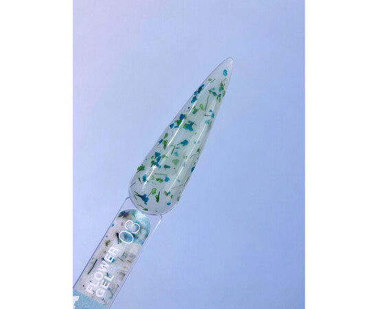 Зображення 3 Квітковий гель для нарощування нігтів LUNAMoon Flower Gel №3, 15 мл, Об'єм (мл, г): 15, Колір: 03