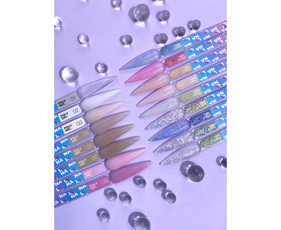 Зображення 4 Полігель для нарощування нігтів LUNAMoon Poly Gel №15, 30 мл, Об'єм (мл, г): 30, Колір: 15