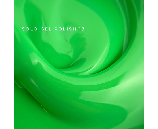 Зображення 2 Гель-лак Touch Solo Gel Polish 17 салатовий, 9 мл, Об'єм (мл, г): 9, Колір: 17