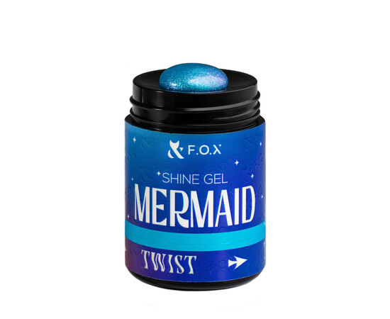 Зображення 2 Гель для укріплення натуральних нігтів F.O.X Shine Gel Mermaid №003, 20 мл, Об'єм (мл, г): 20, Колір: 003