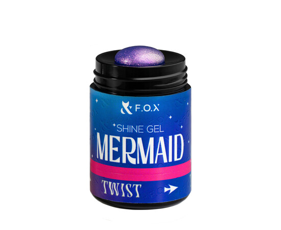 Зображення 2 Гель для укріплення натуральних нігтів F.O.X Shine Gel Mermaid №005, 20 мл, Об'єм (мл, г): 20, Колір: 005