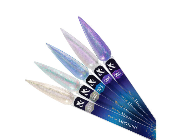 Изображение 3 Гель для укрепления натуральных ногтей F.O.X Shine Gel Mermaid №004, 20 мл, Объем (мл, г): 20, Цвет: 004