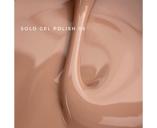 Изображение 2 Гель-лак Touch Solo Gel Polish 05 светло-коричневый, 9 мл, Объем (мл, г): 9, Цвет: 05