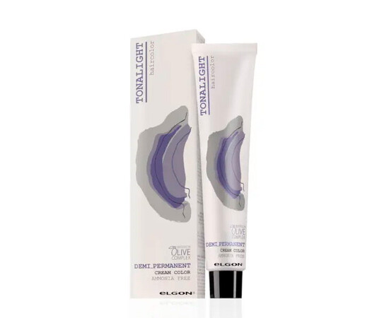 Зображення 2 Напівперманентна крем-фарба для волосся Elgon Color Tonalight 9.01 дуже світлий платиновий блонд, 100 мл, Об'єм (мл, г): 100, Колір: 9.01