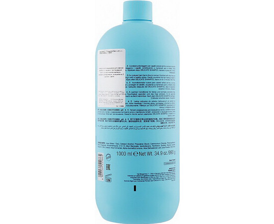Зображення 2 Делікатний кондиціонер для волосся Elgon Colorcare Delicate Conditioner Ph 4.5, 1000 мл, Об'єм (мл, г): 1000