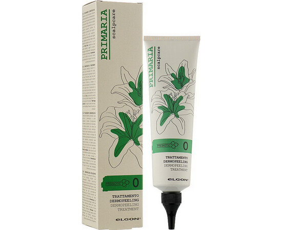Зображення 2 Пілінг для глибокого очищення шкіри голови Elgon Primaria Dermopeeling Treatment, 150 мл