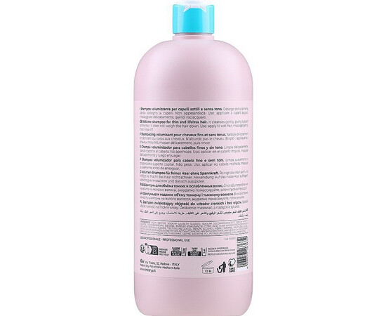 Зображення 2 Шампунь для тонкого волосся Inebrya Ice Cream Volume Shampoo, 1000 мл, Об'єм (мл, г): 1000
