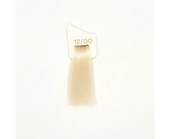 Зображення 2 Крем-фарба для волосся з аміаком Inebrya Color 12/00 супер освітлюючий екстра платиновий блонди, Об'єм (мл, г): 100, Колір: 12/00