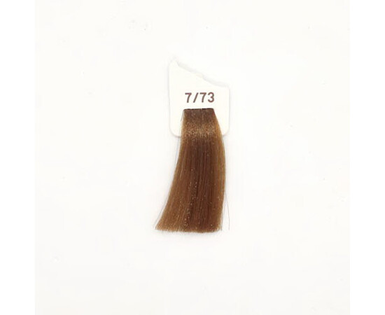 Зображення 2 Крем-фарба для волосся з аміаком Inebrya Color 7/73 русявий золотистий коричневий, 100 мл, Об'єм (мл, г): 100, Колір: 7/73