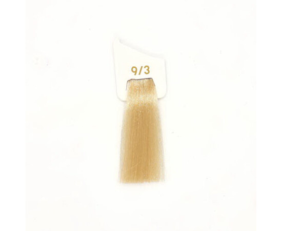 Зображення 2 Крем-фарба для волосся з аміаком Inebrya Color 9/3 дуже світлий золотистий блондин, 100 мл, Об'єм (мл, г): 100, Колір: 9/3