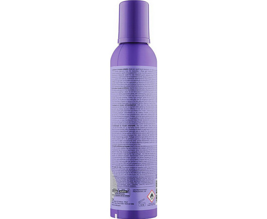 Зображення 2 Мус-кондиціонер для освітленого чи сивого волосся Inebrya Blondesse No-Yellow Mousse Conditioner, 250 мл