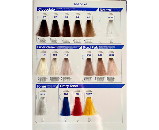 Зображення 5 Крем-фарба для волосся без аміаку Inebrya Bionic Color 1/0 чорний, 100 мл, Об'єм (мл, г): 100, Колір: 1/0