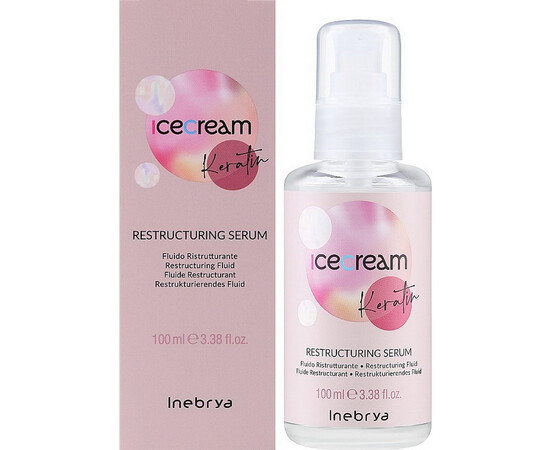 Изображение 2 Реструктурирующий флюид с кератином Inebrya Keratin Restructing Serum, 100 мл