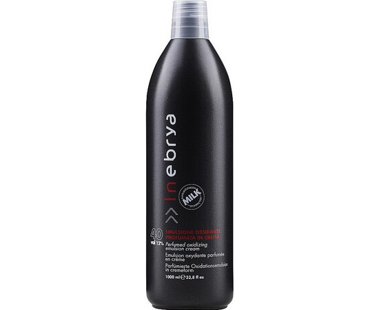 Изображение 3 Парфюмерная окислительная эмульсия для волос Inebrya Color 40 Vol Oxidizing Perfumed Emulsion Cream 12%, 1000 мл, Объем (мл, г): 1000, Цвет: 40