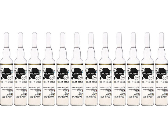 Зображення 4 Лосьйон проти випадіння волосся Inebrya Ice Cream Energy Lotion Intensive Effect Ampoules, 10 мл x 12 шт