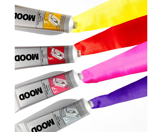 Изображение 5 Полуперманентная краска для ярких оттенков волос Mood Paint Colors Fuchsia 57 фуксия, 100 мл, Объем (мл, г): 100, Цвет: 57 Fuchsia