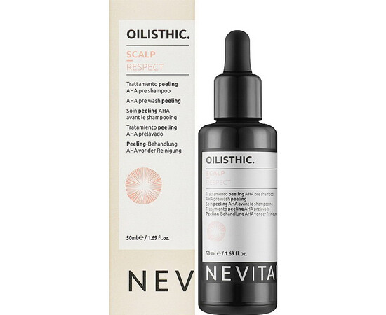 Зображення 2 Відлущувальний пілінг з АНА-кислотами для шкіри голови Nevitaly AHA Pre Wash Peeling, 50 мл