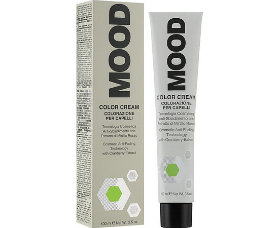 Зображення 2 Крем-фарба для волосся з аміаком Mood Color Cream 13.0 надзвичайно натуральний блонд, 100 мл, Об'єм (мл, г): 100, Колір: 13.0