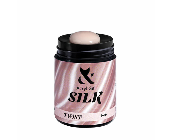 Зображення 2 Акригель для нігтів F.O.X Acryl Gel Silk №001, 20 мл, Об'єм (мл, г): 20, Колір: 001