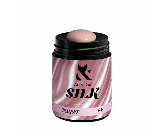 Зображення 2 Акригель для нігтів F.O.X Acryl Gel Silk №002, 20 мл, Об'єм (мл, г): 20, Колір: 002