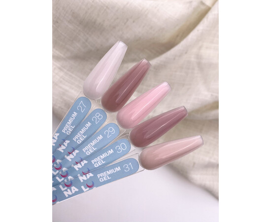 Изображение 5 Гель для наращивания ногтей LUNAMoon Premium Gel №29, 30 мл, Объем (мл, г): 30, Цвет: 29