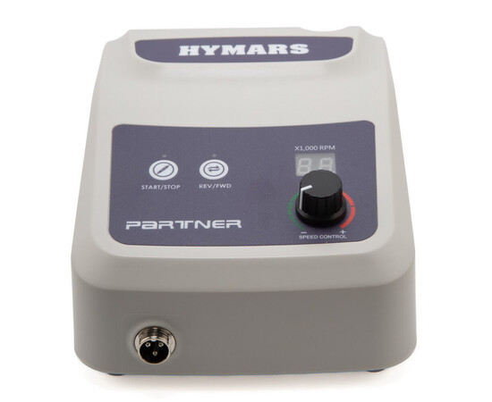 Изображение 3 Бесщеточный фрезер для маникюра Hymars Partner с ручкой Hymars 108 50000 об/мин, серый