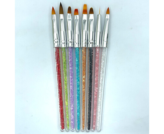 Зображення 6 Набір пензлів дня манікюру, 8 шт.