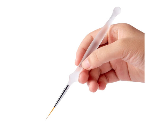 Изображение 2 Набор тонких кистей для рисования и создания тонких линий на ногтях, 3 шт. в наборе – А