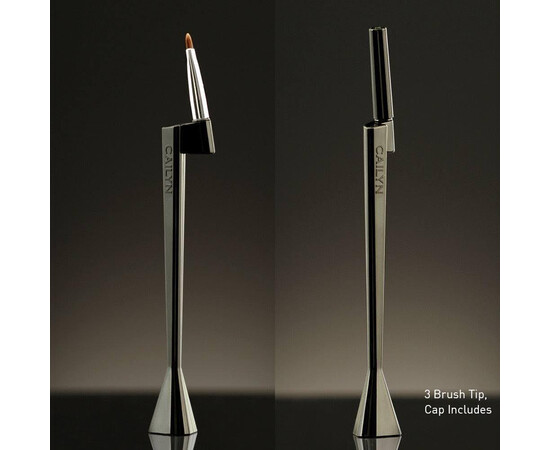 Зображення 4 Багатофункціональний пензель 3в1 Cailyn зі змінними наконечниками - для гелю, нігтів, макіяжу