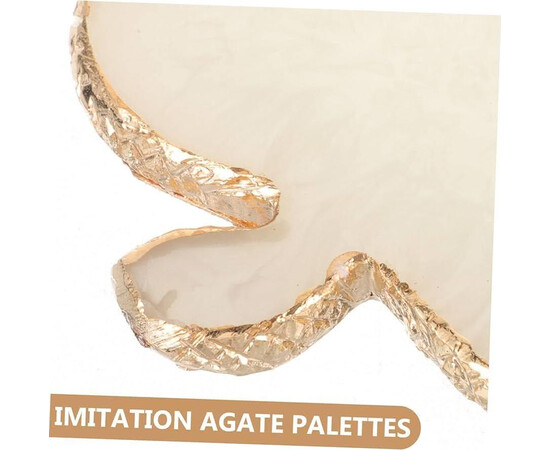 Зображення 3 Палітра у формі яблука для змішування фарб, гелів, гель лаків та інших матеріалів (8,5х8,7см.), 384