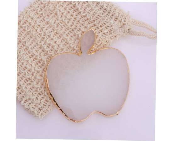 Зображення 8 Палітра у формі яблука для змішування фарб, гелів, гель лаків та інших матеріалів (8,5х8,7см.), 384