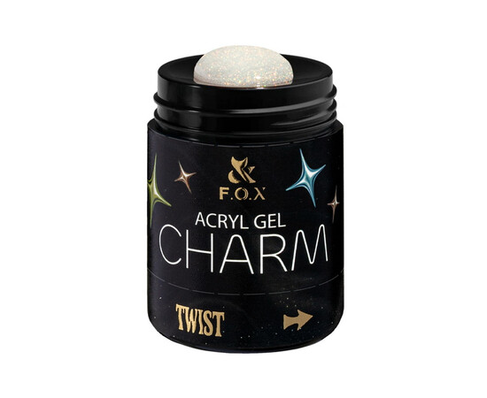Зображення 3 Акригель для нігтів F.O.X Acryl Gel Charm 008 Champagne, 20 мл, Об'єм (мл, г): 20, Колір: 008