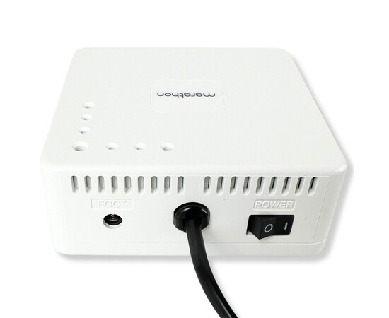 Изображение 8 Фрезер для маникюра Saeyang Marathon K35-mini с ручкой S40 40000 об/мин, 50 Вт без педали белый