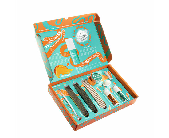 Зображення 2 Кератинова система для натуральних нігтів F.O.X Keratin System For Natural Nails набір, 1 шт