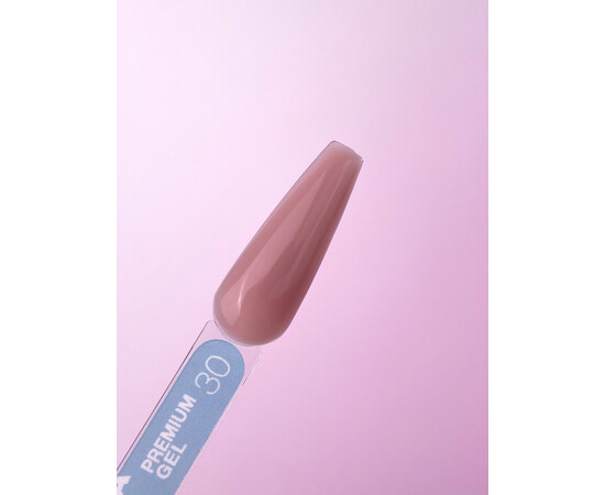 Зображення 2 Гель для нарощування нігтів LUNAMoon Premium Gel №30, 30 мл, Об'єм (мл, г): 30, Колір: 30