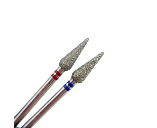 Зображення 2 Фреза алмазна Touch крапля синя, 4.0 мм