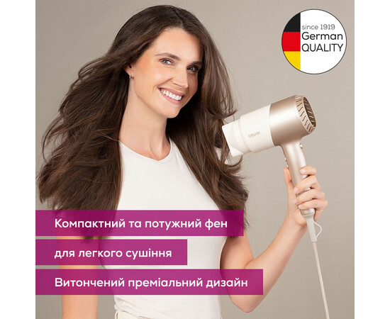 Зображення 3 Фен для волосся Beurer HC 40 CompactPower, 2000 Вт