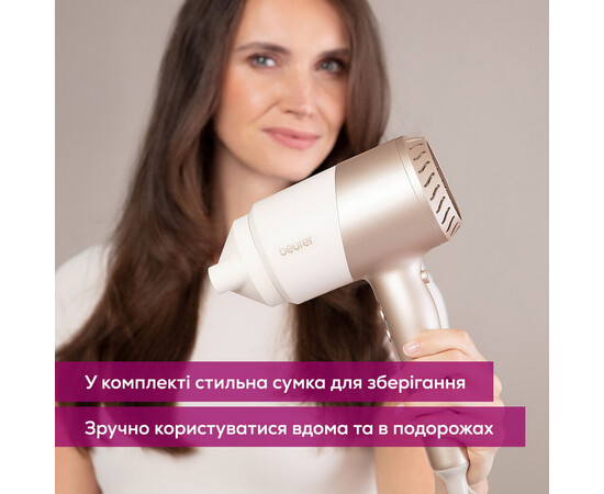 Зображення 8 Фен для волосся Beurer HC 40 CompactPower, 2000 Вт