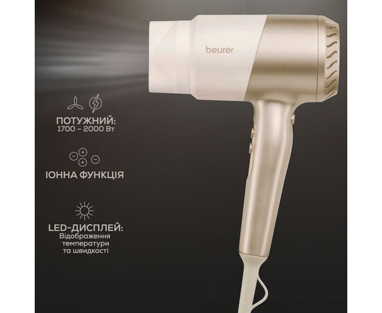 Зображення 11 Фен для волосся Beurer HC 40 CompactPower, 2000 Вт