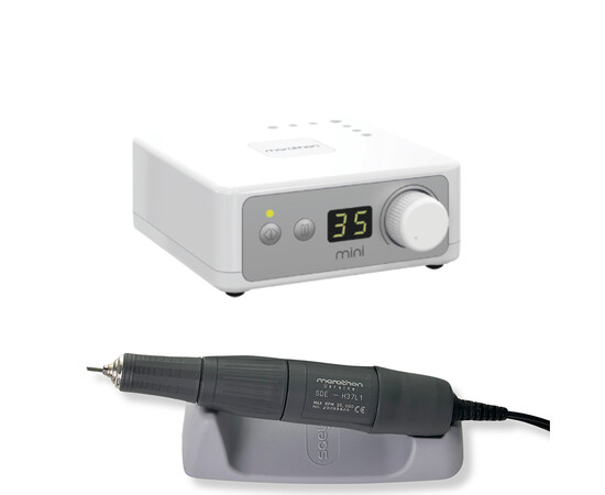 Зображення 2 Фрезер для манікюру Saeyang Marathon K35-mini з ручкою H37L1 35000 об/хв, 50 Вт білий