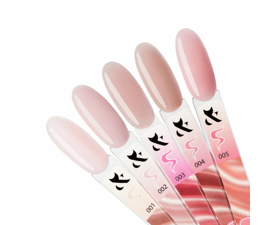 Зображення 3 Акригель для нігтів F.O.X Acryl Gel Silk №002, 20 мл, Об'єм (мл, г): 20, Колір: 002