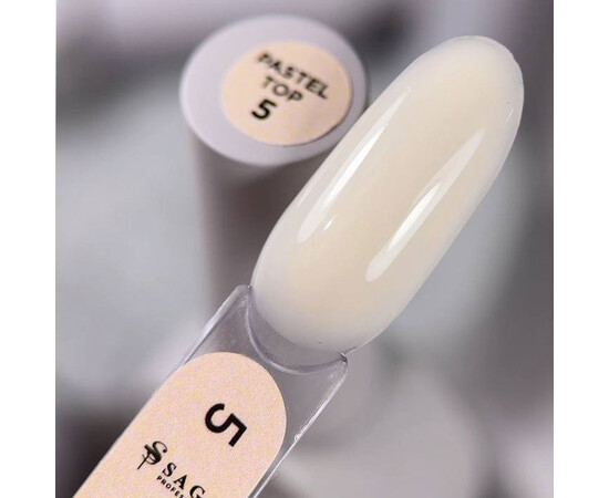 Зображення 2 Топ для гель-лаку Saga Professional Top Pastel №05, 10 мл, Об'єм (мл, г): 10, Колір: 05