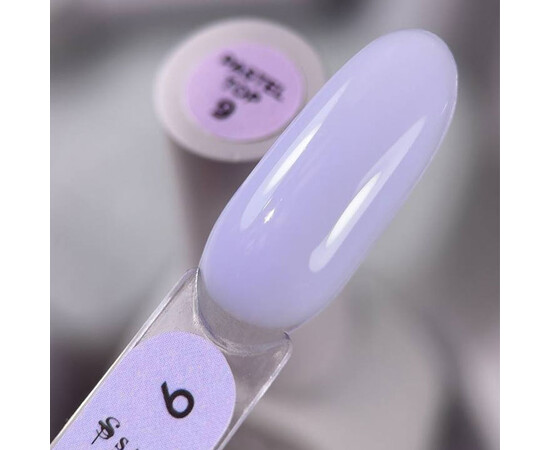 Изображение 2 Топ для гель-лака Saga Professional Top Pastel №09, 10 мл, Объем (мл, г): 10, Цвет: 09