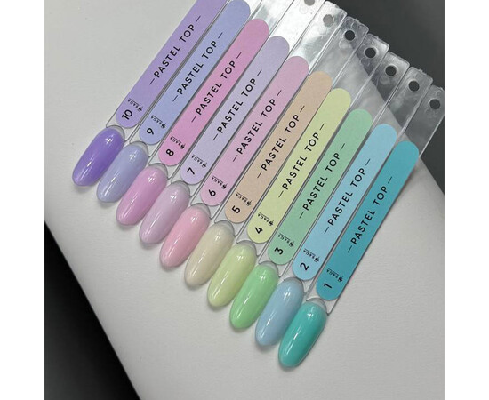 Зображення 3 Топ для гель-лаку Saga Professional Top Pastel №05, 10 мл, Об'єм (мл, г): 10, Колір: 05
