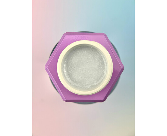 Изображение 3 Жидкий гель для укрепления и моделирования ногтей You Are Cute Bottle Gel 10 молочный с шимером, 15 мл, Объем (мл, г): 15, Цвет: 10