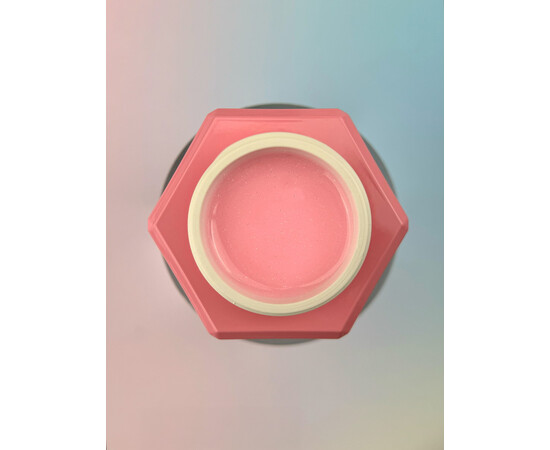 Изображение 3 Жидкий гель для укрепления и моделирования ногтей You Are Cute Bottle Gel 12 светло-розовый с шимером, 15 мл, Объем (мл, г): 15, Цвет: 12
