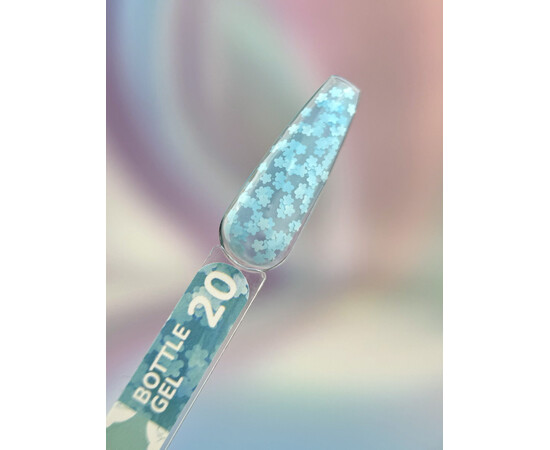 Изображение 2 Жидкий гель для укрепления и моделирования ногтей You Are Cute Bottle Gel 20, 15 мл, Объем (мл, г): 15, Цвет: 20