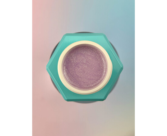 Зображення 3 Рідкий гель для зміцнення та моделювання нігтів You Are Cute Bottle Gel 08 ліловий з шимером, 15 мл, Об'єм (мл, г): 15, Колір: 08