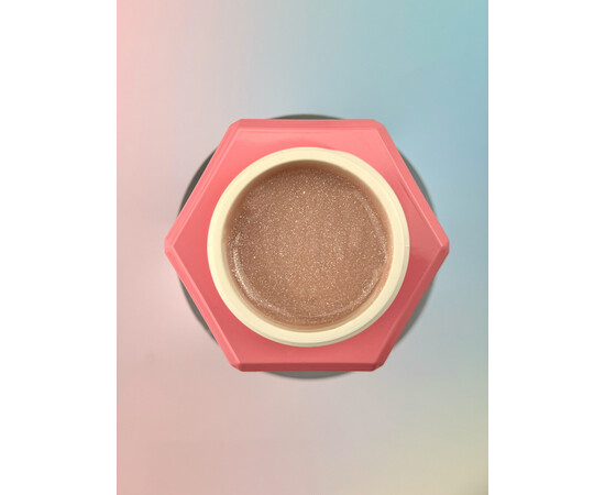 Изображение 3 Жидкий гель для укрепления и моделирования ногтей You Are Cute Bottle Gel 09 нюд с шимером, 15 мл, Объем (мл, г): 15, Цвет: 09