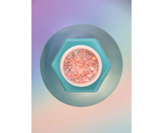 Зображення 3 Блискітки для нігтів You Are Cute Glitter Gel 01, 5 мл, Об'єм (мл, г): 5, Колір: 01